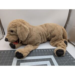 IKEA Gosig Golden Retriever Dog Plush Yellow Lab Tan Puppy Dog 21 Inch Stuffed